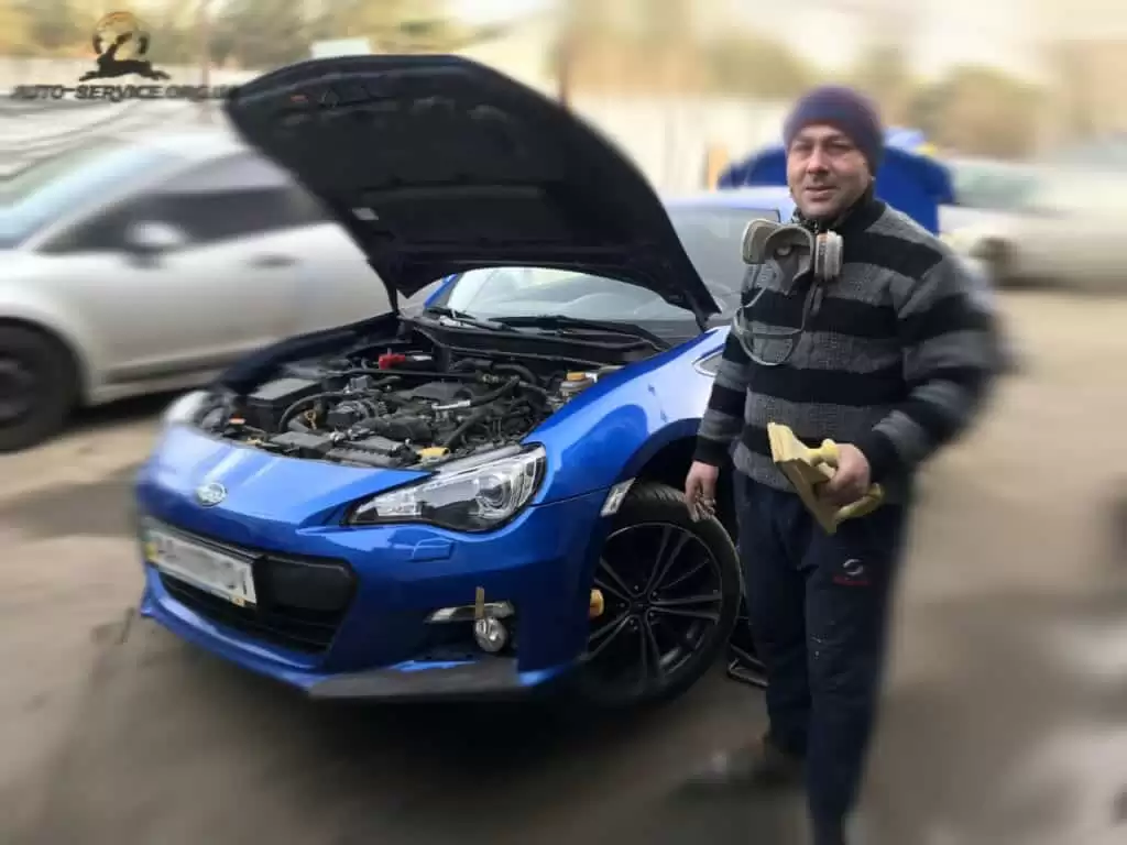 Устранение рыжиков с кузова