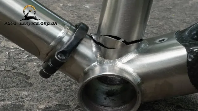 Сварка и ремонт алюминиевой рамы велосипеда